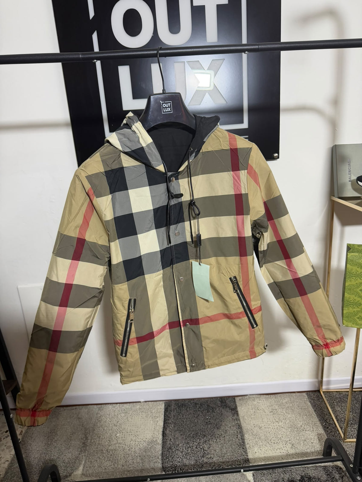 ANTIVENTO BURBERRY REVERSIBILE