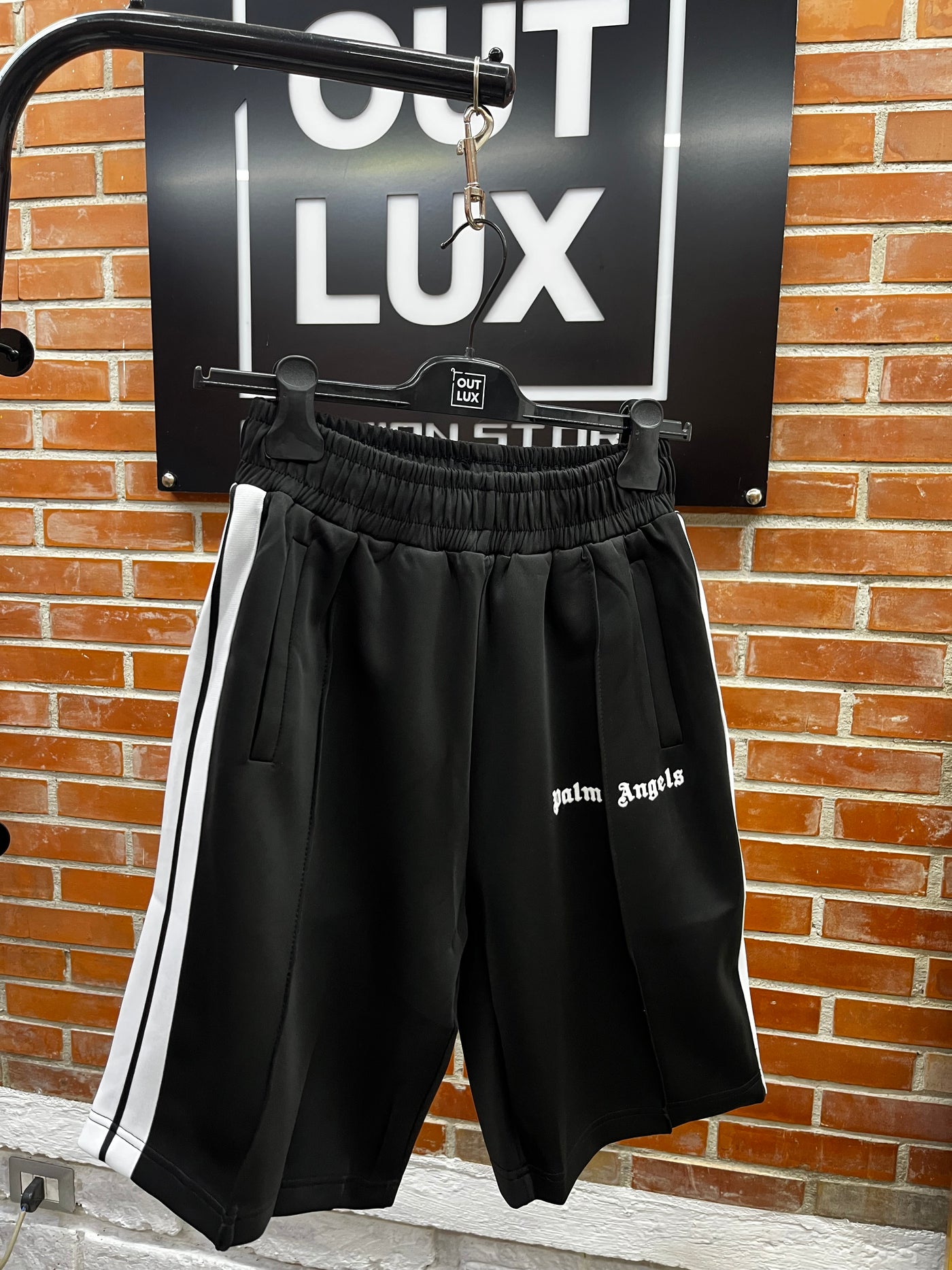 SHORTS PALM ANGELS NERO